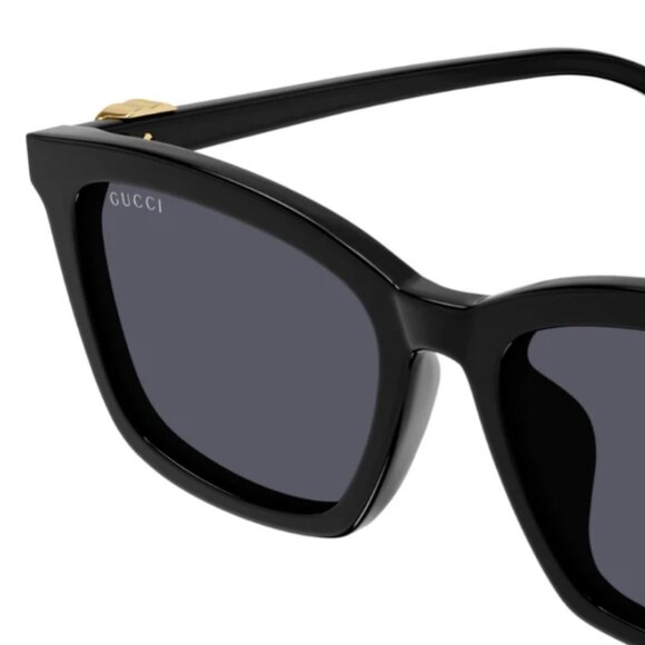 Gucci Women's Sunglasses | Style: GG1596SK-001 | Slim Frame - Picture 4 of 9